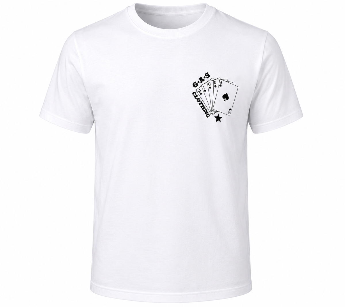 GAS Tshirt Royal flush