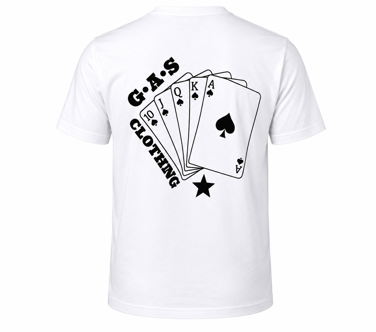 GAS Tshirt Royal flush